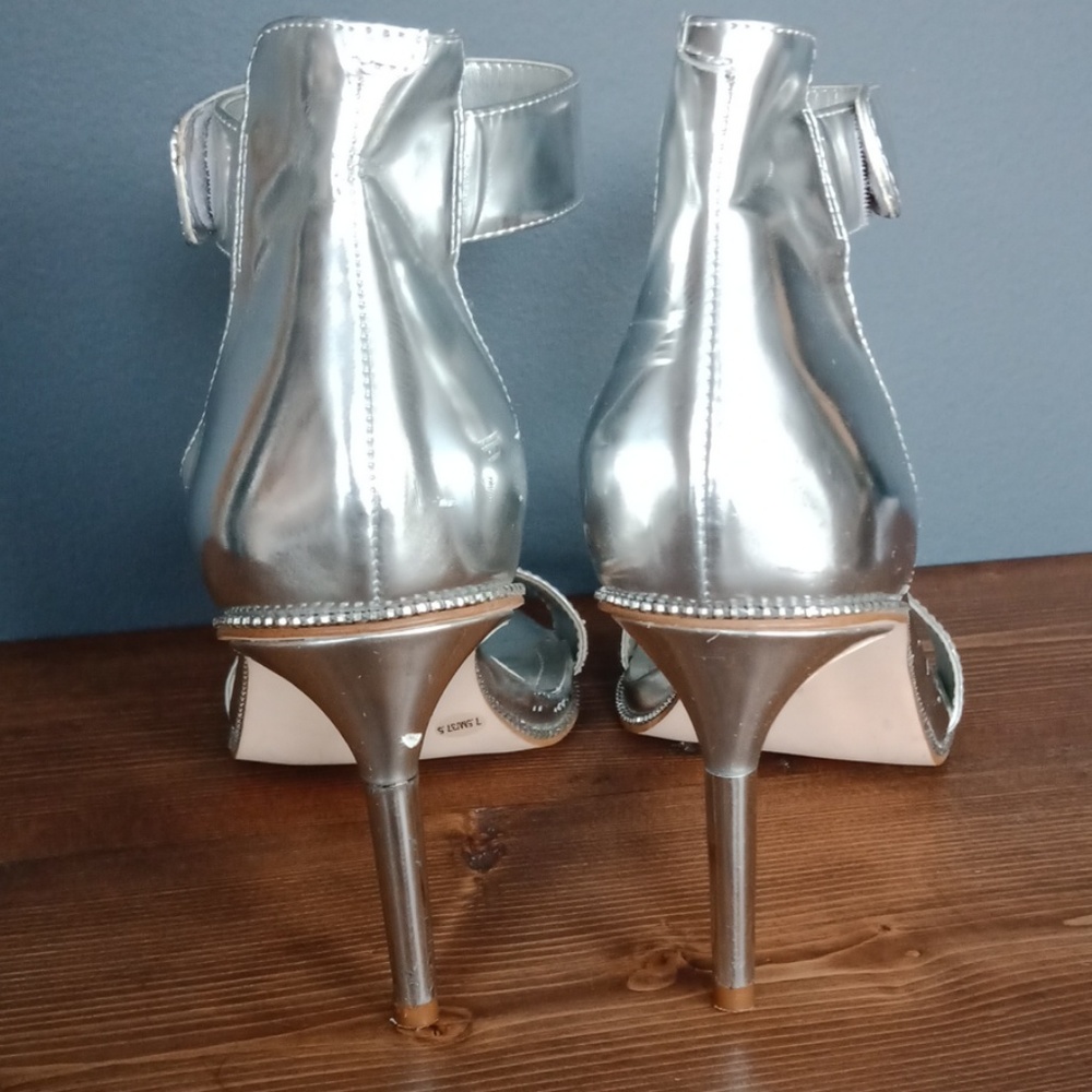 Bcbgeneration Silver Heels - image 4